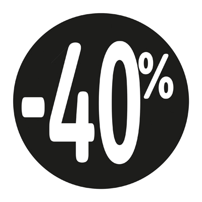 Gommettes adhésives -40% - Black Friday